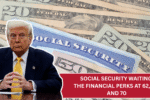 Social Security Waiting: The Financial Perks at 62, 66, and 70