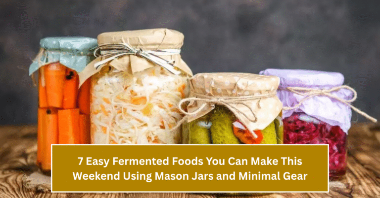 7 Easy Fermented Foods You Can Make This Weekend Using Mason Jars and Minimal Gear