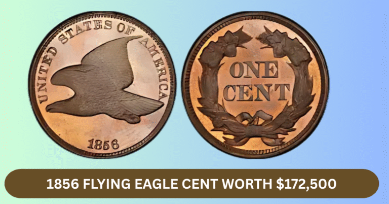 1856 Flying Eagle Cent Worth $172,500 — America’s First Small Cent Is Still Soaring