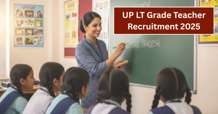 UP LT Grade Teacher Recruitment 2025: 7466 Posts के लिए GIC Online आवेदन शुरू, जानें पूरी प्रक्रिया